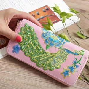 Embroidered Wallet