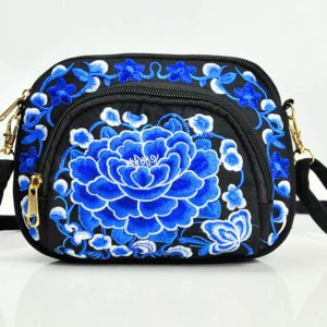 Embroidered Crossbody Bag