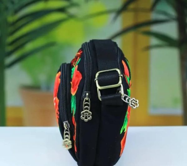 Embroidered Crossbody Bag - Image 4