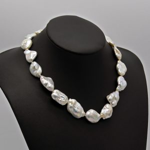 Freshwater Baroque Pearl Necklace Set (2 Items)