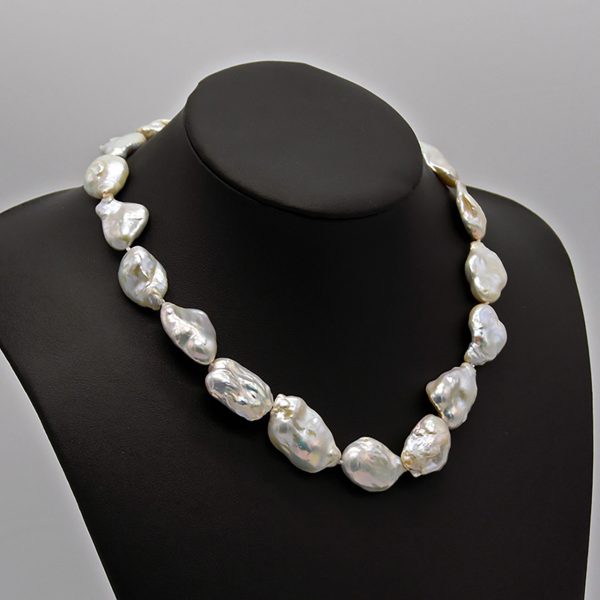 Freshwater Baroque Pearl Necklace Set (2 Items)