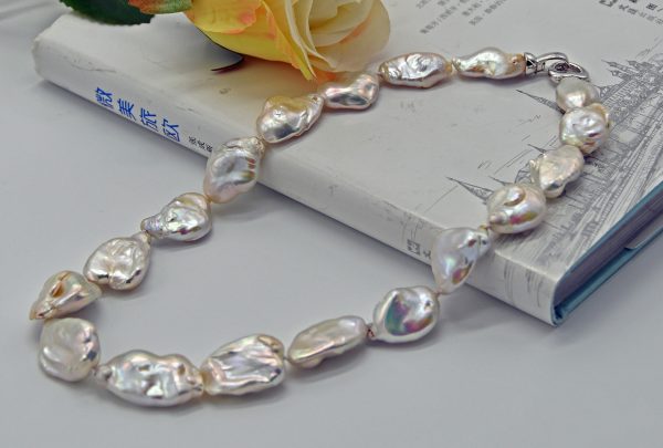 Freshwater Baroque Pearl Necklace Set (2 Items) - Image 4
