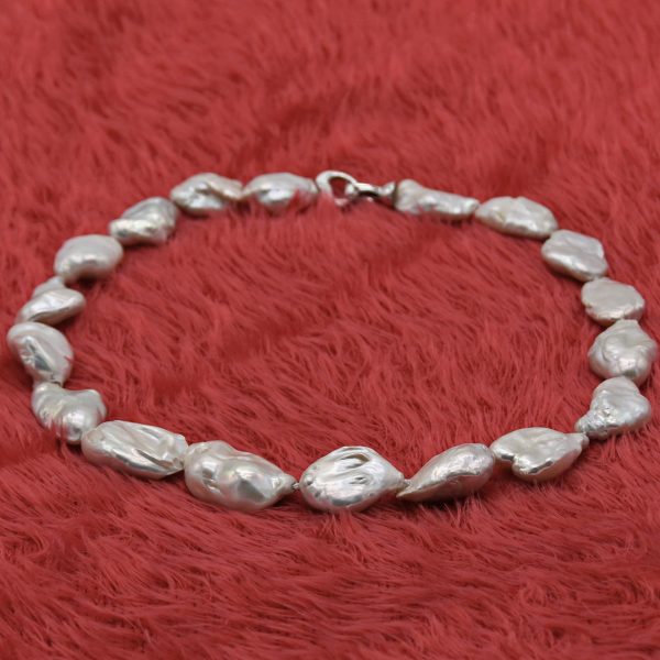 Freshwater Baroque Pearl Necklace Set (2 Items) - Image 5