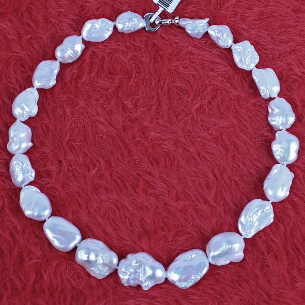 Freshwater Baroque Pearl Necklace 4Set3 - Image 6
