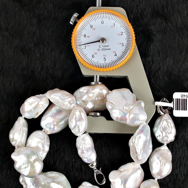 Freshwater Baroque Pearl Necklace Set (2 Items) - Image 4