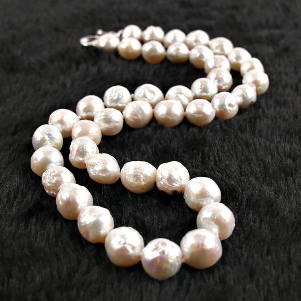 Freshwater Baroque Pearl Necklace - Image 2