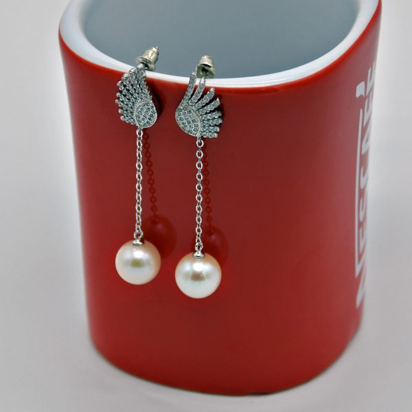Freshwater Pearl Earrings - Image 5