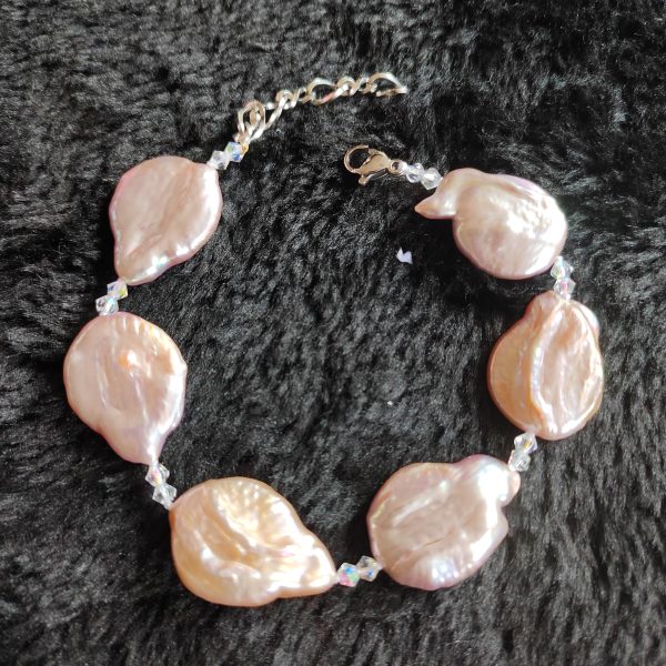 Freshwater Baroque Pearl Bracelet - Image 8