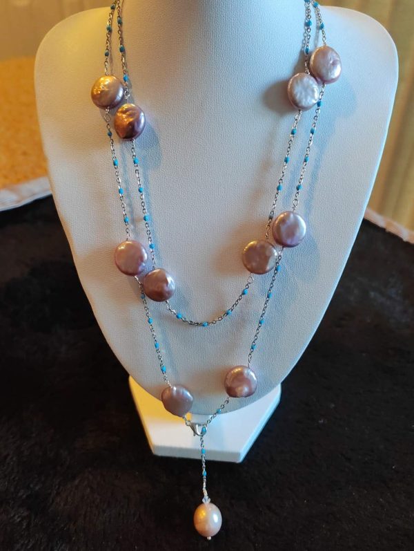 Freshwater Baroque Pearl Necklace - Image 5