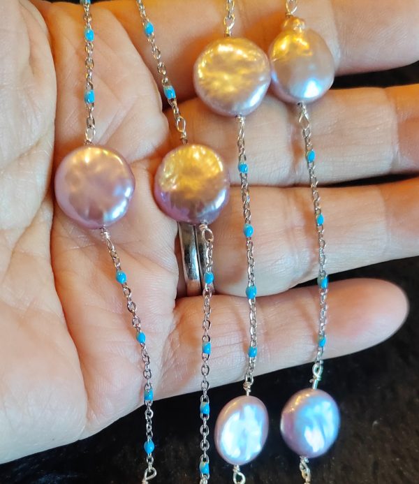 Freshwater Baroque Pearl Necklace - Image 6