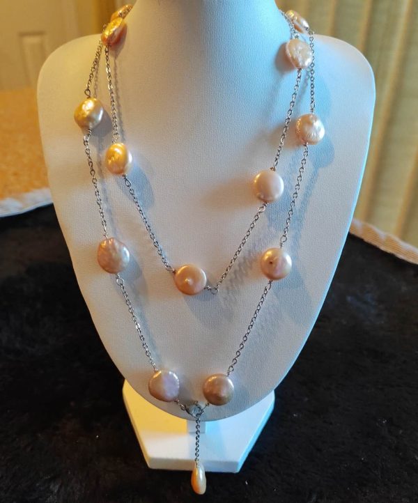 Freshwater Baroque Pearl Necklace - Image 8