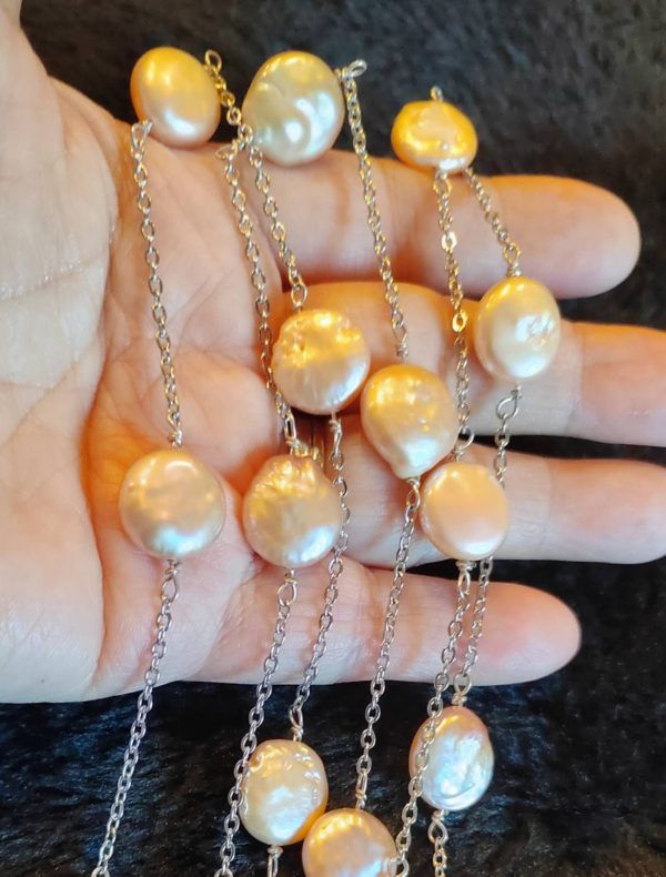 Freshwater Baroque Pearl Necklace - Image 9