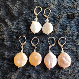 Freshwater Baroque Pearl Earrings