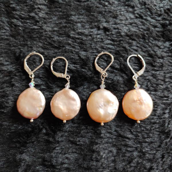 Freshwater Baroque Pearl Earrings - Image 3