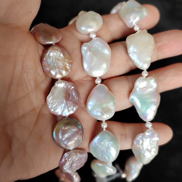 Freshwater Baroque Pearl Bracelet - Image 10
