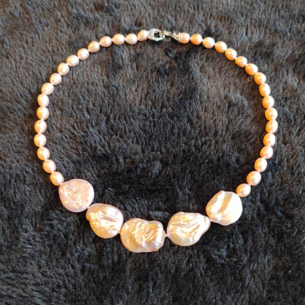 Freshwater Baroque Pearl Necklace Set (3 Items) - Image 2