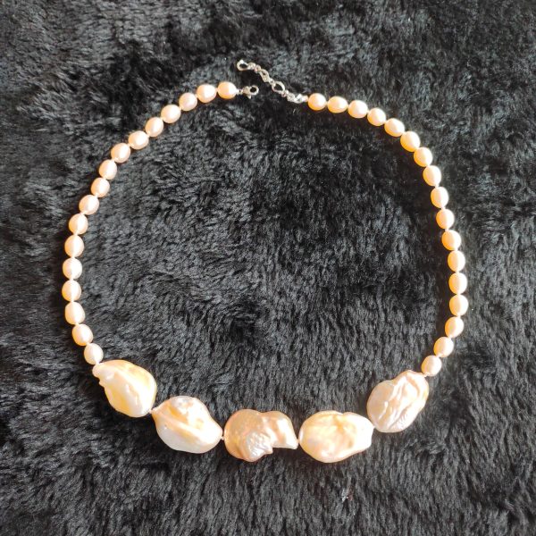 Freshwater Baroque Pearl Necklace Set (2 Items) - Image 4